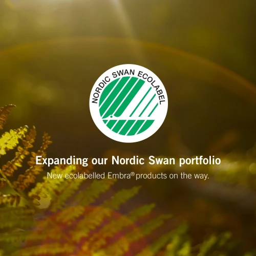 Uitbreiding Embra-assortiment: nieuwe Nordic Swan Ecolabel-producten op komst